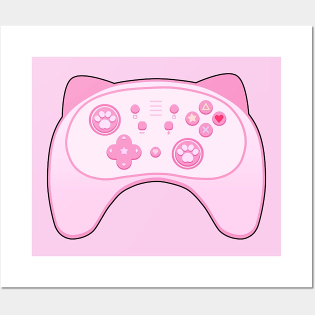 Pastel joystick Wall Art by leoleon